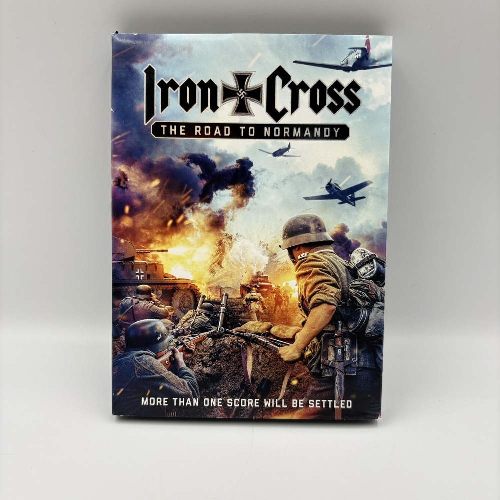 Iron Cross‎ The Road To Normandy DVD 2022 WWII War Action Drama Movie NR NTSC